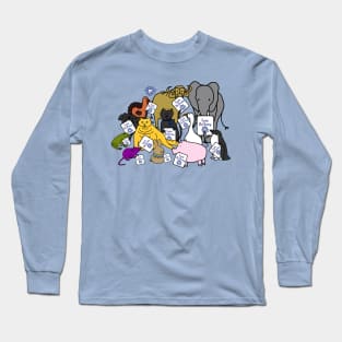 Cute Animals Support Free Britney Movement Long Sleeve T-Shirt